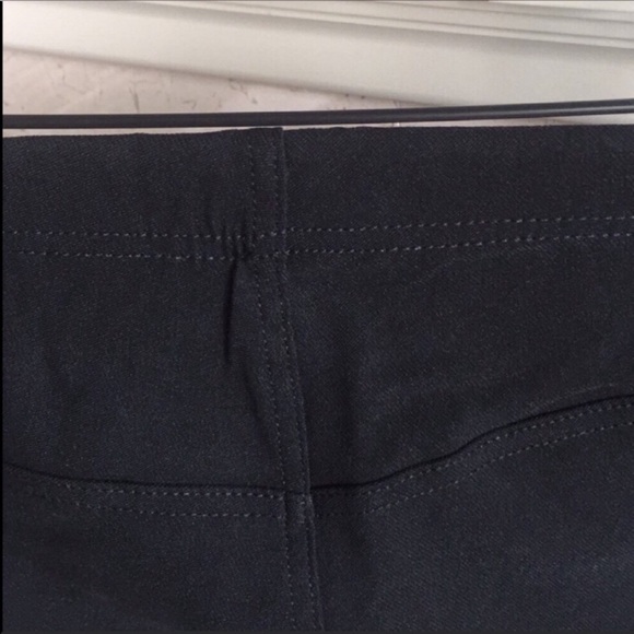NEW Black Stretchy Biker Pants- Leggings - Picture 6 of 6